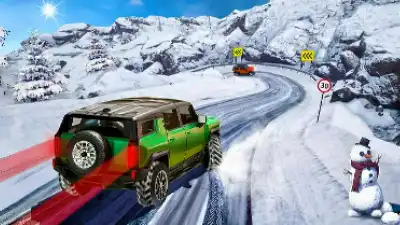 SUV Snow Driving 3D